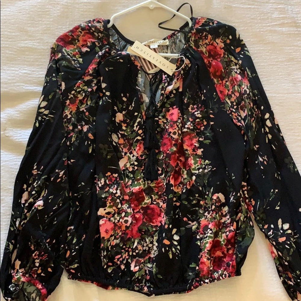 NWT LOVESTITCH Blouse